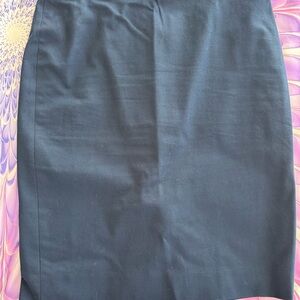 J.Crew Navy Blue Pencil Skirt size 4